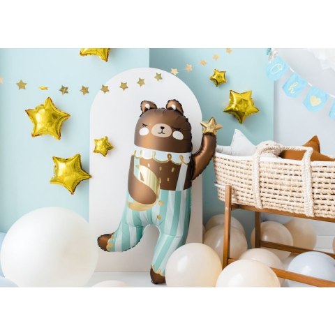 Balon foliowy Partydeco Miś, 72x104 cm 35cal (FB201) Partydeco Balon foliowy Partydeco Miś, 72x104 cm 35cal (FB201) Partydeco
