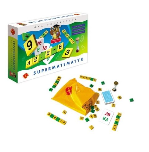 Gra edukacyjna Alexander Sowa Mądra Głowa Supermatematyk (0466) Alexander Gra edukacyjna Alexander Sowa Mądra Głowa Supermatematyk (0466) Alexander