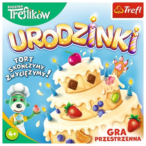 Gra edukacyjna Trefl Urodzinki z Rodziną Treflików Urodzinki Rodzina Treflików (02065) Trefl