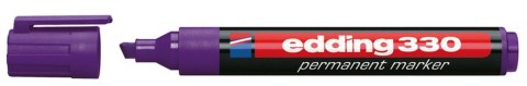 Marker permanentny Edding fiolet 1-5mm ścięta końcówka Edding Marker permanentny Edding fiolet 1-5mm ścięta końcówka Edding