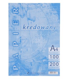 Papier kredowy Kreska A4 biały Kreska