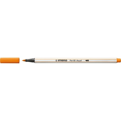 Flamaster Stabilo Pen 68 brush pomarańczowy 1 kol. (568/54) Stabilo Flamaster Stabilo Pen 68 brush pomarańczowy 1 kol. (568/54) Stabilo