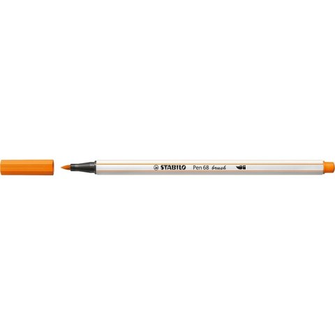 Flamaster Stabilo Pen 68 brush pomarańczowy 1 kol. (568/54) Stabilo Flamaster Stabilo Pen 68 brush pomarańczowy 1 kol. (568/54) Stabilo