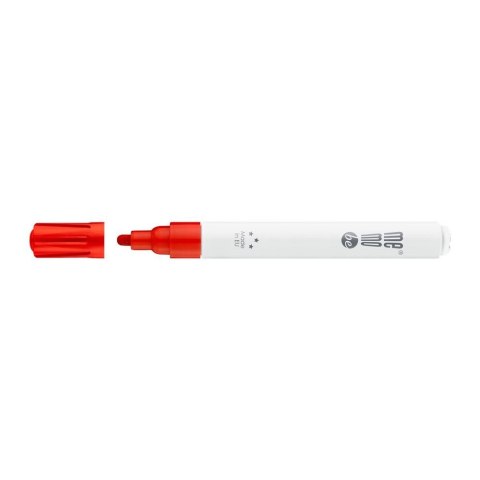 Marker olejowy Memobe czerwony, czerwony 2-4mm okrągła końcówka (MM301-55) Memobe