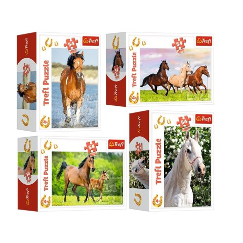 Puzzle Trefl Świat Koni 54 el. (54193) Trefl Puzzle Trefl Świat Koni 54 el. (54193) Trefl
