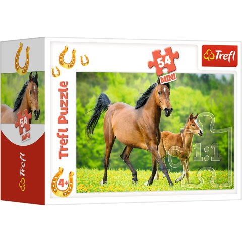 Puzzle Trefl Świat Koni 54 el. (54193) Trefl Puzzle Trefl Świat Koni 54 el. (54193) Trefl