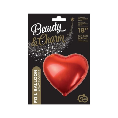 Balon foliowy Godan serce 14cal (FG-C85cz8) Godan Balon foliowy Godan serce 14cal (FG-C85cz8) Godan