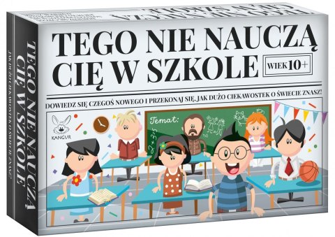 Gra karciana Kangur Tego nie nauczą Cię w szkole! Kangur