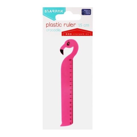 Linijka plastik Starpak 15cm (470962) Starpak Linijka plastik Starpak 15cm (470962) Starpak