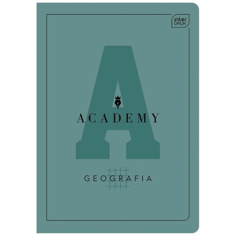 Zeszyt tematyczny Interdruk ACADEMY A5 60k. 90g krata (ZE60#GEOACA) Interdruk