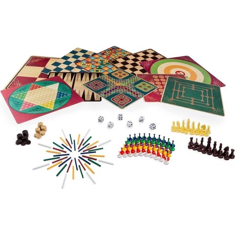 Gra logiczna Spin Master Zestaw gier klasycznych. 101 gier (6065340) Spin Master Gra logiczna Spin Master Zestaw gier klasycznych. 101 gier (6065340) Spin Master