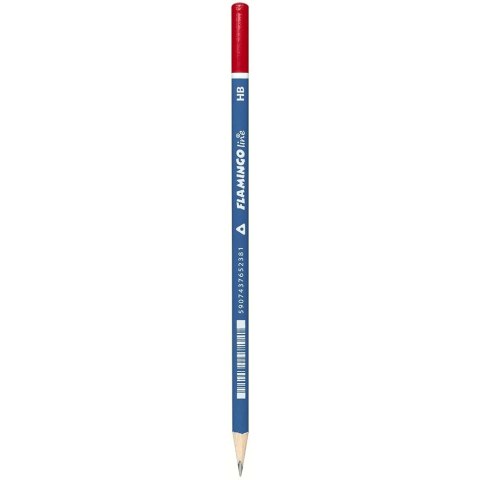 Ołówki techniczne Comfort Grip Flamingo line trójkątne HB 12 szt. Flamingo Line