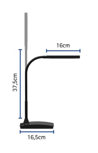 Lampka biurowa Maul MAULpearly CZARNA (82017/90 ML) Maul