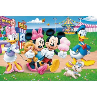 Puzzle Trefl Disney Standard Super maxi Mickey w wesołym miasteczku 24 el. (41005) Trefl