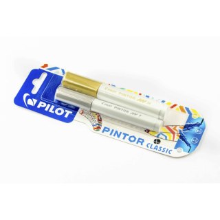 Pilot Marker PINTOR Set ( srebrnyF/złotyM ) Pilot