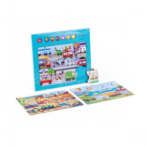 Puzzle Discovery DZWIĘKI WOKÓŁ NAS POJAZDY (DG82719) Discovery Puzzle Discovery DZWIĘKI WOKÓŁ NAS POJAZDY (DG82719) Discovery