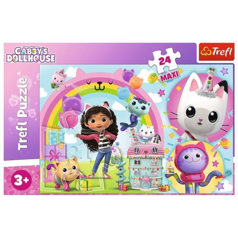 Puzzle Trefl Wesoła Gabi 24 el. (14353) Trefl Puzzle Trefl Wesoła Gabi 24 el. (14353) Trefl