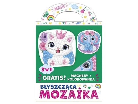 Mozaika Ranok Creative Błyszcząca mozaika 3w1 - Kotek i słonik (9503007000) Ranok Creative Mozaika Ranok Creative Błyszcząca mozaika 3w1 - Kotek i słonik (9503007000) Ranok Creative