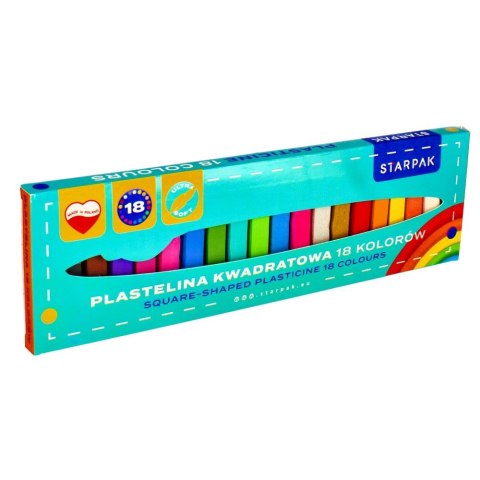Plastelina Starpak 18 kol. mix (517734) Starpak
