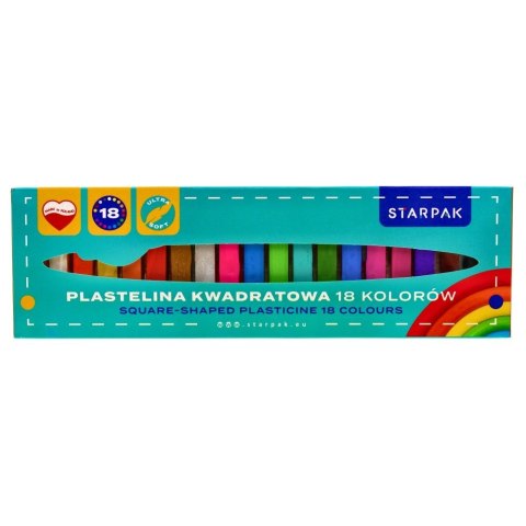 Plastelina Starpak 18 kol. mix (517734) Starpak