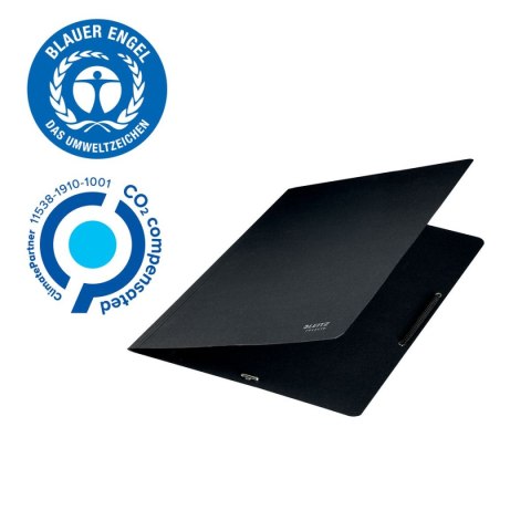 Teczka kartonowa na gumkę recycle A4 czarna 430g Leitz (39080095) Leitz Teczka kartonowa na gumkę recycle A4 czarna 430g Leitz (39080095) Leitz