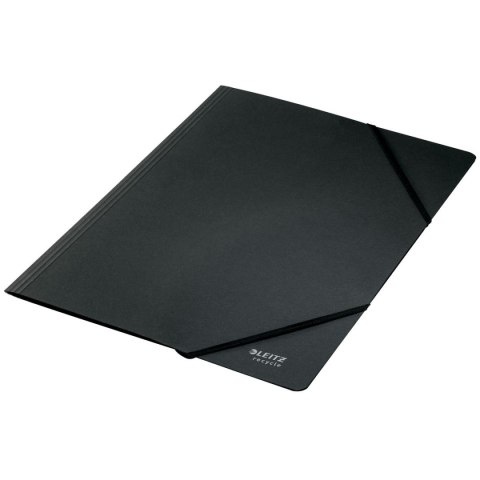 Teczka kartonowa na gumkę recycle A4 czarna 430g Leitz (39080095) Leitz Teczka kartonowa na gumkę recycle A4 czarna 430g Leitz (39080095) Leitz