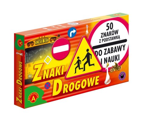 Gra edukacyjna Alexander znaki drogowe (0179) Alexander