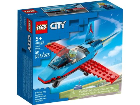 Klocki konstrukcyjne Lego City Samolot kaskaderski (60323) Lego Klocki konstrukcyjne Lego City Samolot kaskaderski (60323) Lego