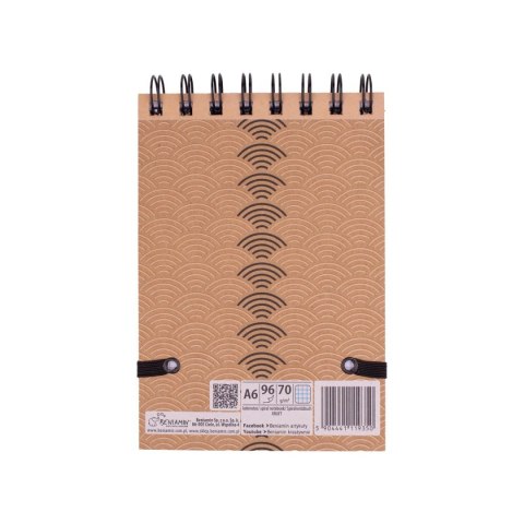 Kołozeszyt (kołobrulion) (nd) Kraft Liner A6 96k. krata (9350) (nd) Kołozeszyt (kołobrulion) (nd) Kraft Liner A6 96k. krata (9350) (nd)