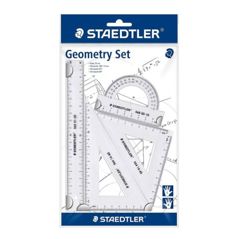 Komplet geometryczny Staedtler 4 el. (S 569 PB4-0) Staedtler Komplet geometryczny Staedtler 4 el. (S 569 PB4-0) Staedtler