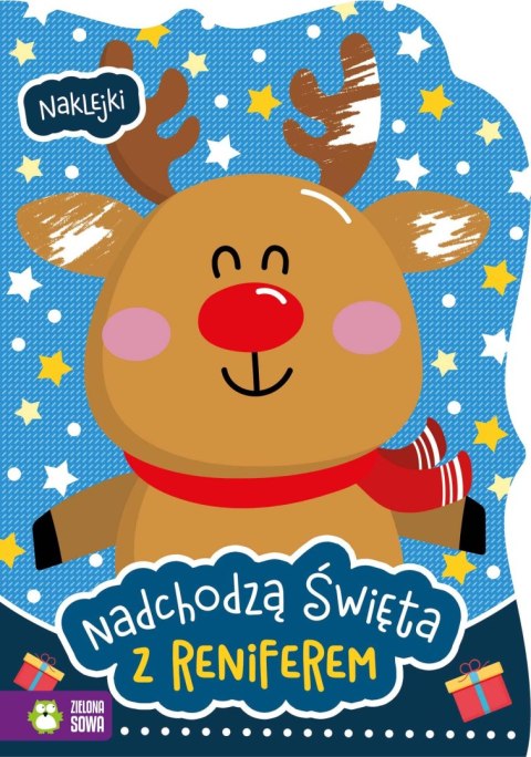 Książeczka edukacyjna Zielona Sowa Nadchodzą święta z reniferem Zielona Sowa Książeczka edukacyjna Zielona Sowa Nadchodzą święta z reniferem Zielona Sowa