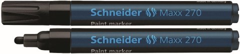 Marker olejowy Schneider Maxx 270, czarny 1,0-3,0mm (SR127001) Schneider