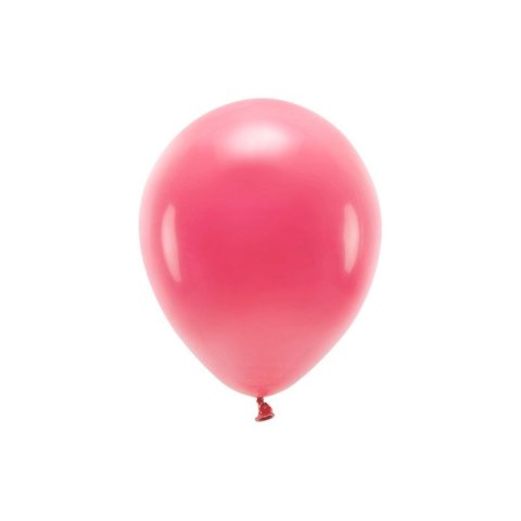 Balon gumowy Partydeco Pastel Eco Balloons czerwony 260mm (ECO26P-007J) Partydeco