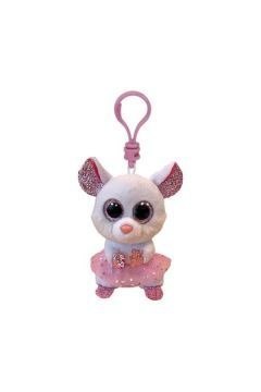 Brelok Ty Beanie Boos Nina - Biała balerina mysz 8,5cm (35246) Ty