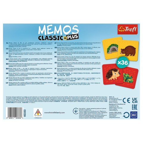 Gra strategiczna Trefl Memos classic&plus (02333) Trefl