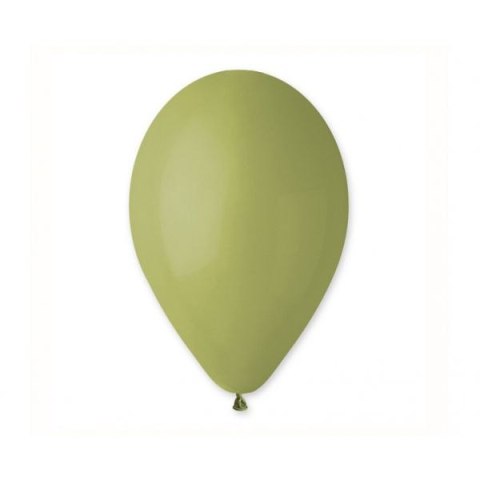 Balon gumowy Godan pastel 50 szt. oliwkowy 13cal (G120/98) Godan