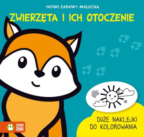 Książeczka edukacyjna Zielona Sowa Zwierzęta i ich otoczenie Zielona Sowa Książeczka edukacyjna Zielona Sowa Zwierzęta i ich otoczenie Zielona Sowa