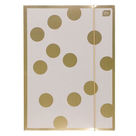 Teczka kartonowa na gumkę SATIN GOLD 3 A4 mix Interdruk Interdruk Teczka kartonowa na gumkę SATIN GOLD 3 A4 mix Interdruk Interdruk