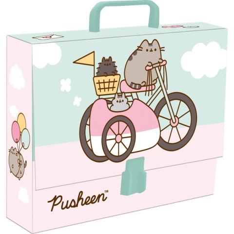 Teczka kartonowa na zatrzask Pusheen A4 mix Unipap Unipap