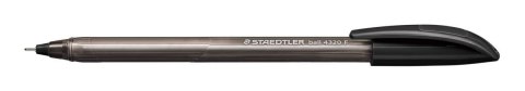 Długopis Staedtler trójkątny 4320 F czarny 0,7mm (S 4320 F-9) Staedtler Długopis Staedtler trójkątny 4320 F czarny 0,7mm (S 4320 F-9) Staedtler