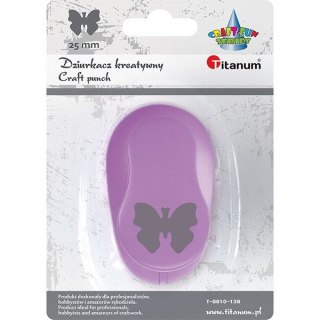 Dziurkacz ozdobny Titanum Craft-Fun Series 25mm motyl (T-8810-138) Titanum