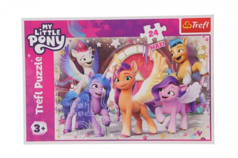 Puzzle Trefl My Little Pony Wesoły dzień kucyków / 24 el. (14355) Trefl Puzzle Trefl My Little Pony Wesoły dzień kucyków / 24 el. (14355) Trefl