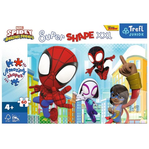 Puzzle Trefl Spiday XXL Sprytny Spiday 60 el. (50012) Trefl Puzzle Trefl Spiday XXL Sprytny Spiday 60 el. (50012) Trefl