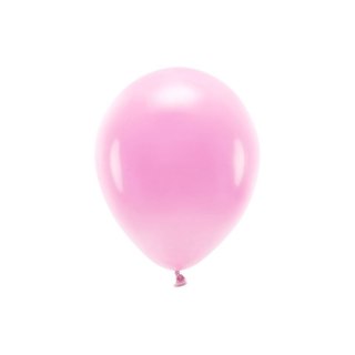 Balon gumowy Partydeco Pastel Eco Balloons różowy 260mm (ECO26P-081) Partydeco