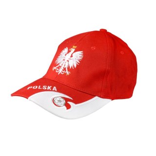 Czapka Arpex baseball Biało-Czerwoni (SP1219) Arpex