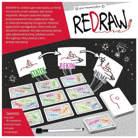 Gra strategiczna Trefl Redraw Radraw (02289) Trefl Gra strategiczna Trefl Redraw Radraw (02289) Trefl