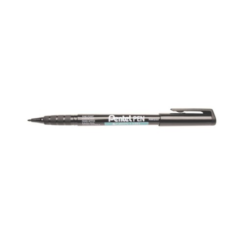 Marker permanentny Pentel czarny płaska/szpic końcówka Pentel Marker permanentny Pentel czarny płaska/szpic końcówka Pentel