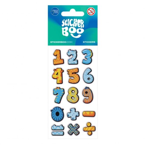 Naklejka (nalepka) Sticker Boo Cyferki (534611) Sticker Boo Naklejka (nalepka) Sticker Boo Cyferki (534611) Sticker Boo