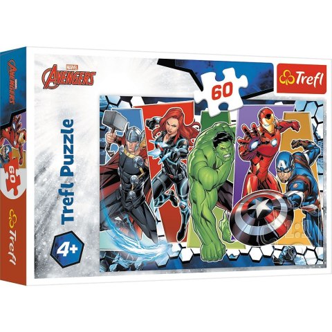 Puzzle Trefl Avengers 60 el. (17357) Trefl Puzzle Trefl Avengers 60 el. (17357) Trefl
