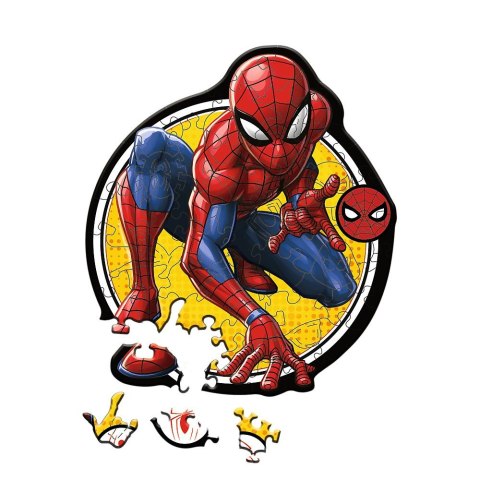 Puzzle Trefl Spiderman Drewniane Moc 50 el. (20204) Trefl Puzzle Trefl Spiderman Drewniane Moc 50 el. (20204) Trefl